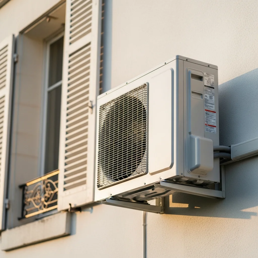Pompe à chaleur air eau installée